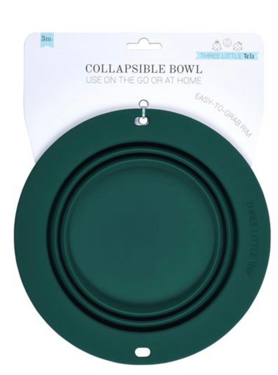 Collapsible Bowl - Hunter Green